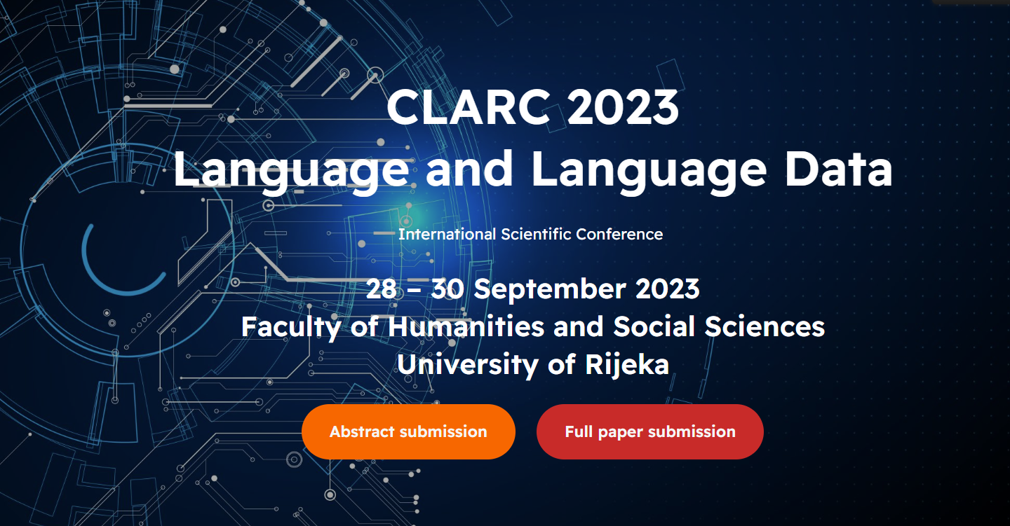 CLARC 2023 1. Call for papers